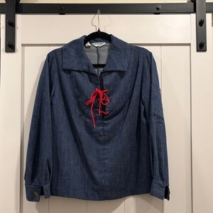 Sea Island Mfg Co. Denim Top
